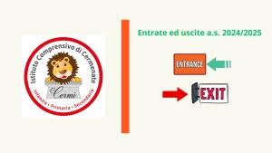 Entrate ed uscite a.s. 2024/2025